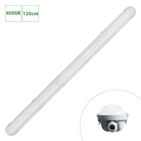 Réglette LED étanche HYDRON IP65 120cm 20-31-36W 4000K