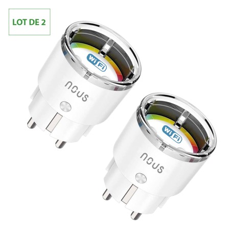 Prise Connecté WIFI TASMOTA 16A avec mesure de consommation