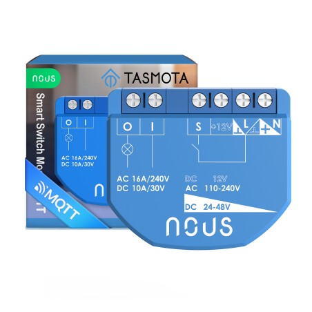 Micromodule WIFI TASMOTA 1 sortie ON/OFF 16A