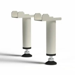 Kit pieds blancs pour radiateurs CHAMANE Nativ M090001