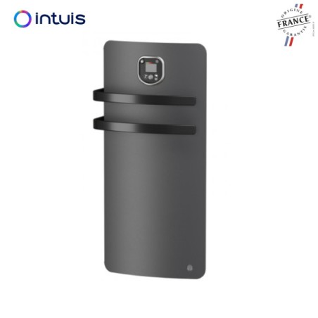 Sèche serviettes soufflant HELIA 1200W ( 500 + 700 soufflerie ) Anthracite