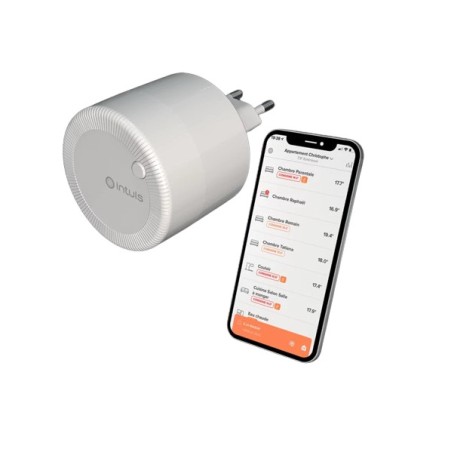 Radiateur connecté inertie fonte active 1250W CHAMANE Nativ