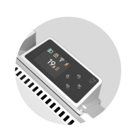 Radiateur connecté chaleur douce ETIC Nativ INTUIS M233112