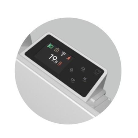 Radiateur connecté chaleur douce NOVIUM Nativ INTUIS M242111