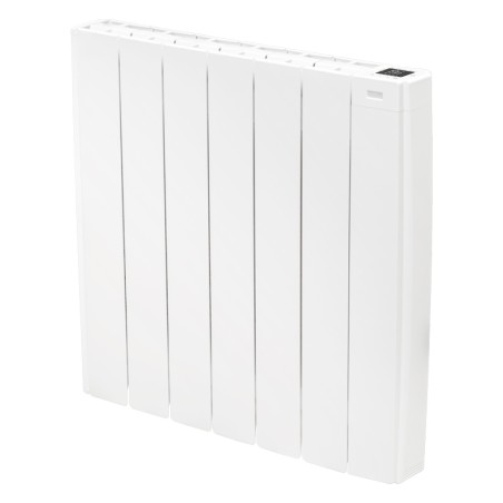 Radiateur à fluide connecté Blanc 750W intégrant 3 protocoles de communication Wifi, Zigbee 3.0