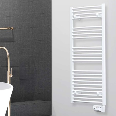 Sèche serviettes blanc ANTHEMYS 500W