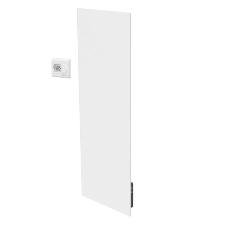 Radiateur Design verre trempé blanc