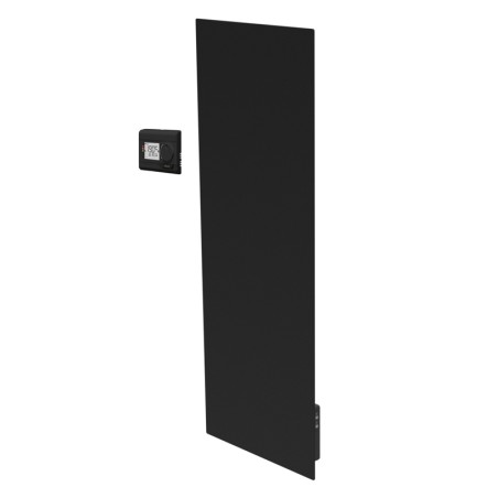 Radiateur Design verre trempé noire