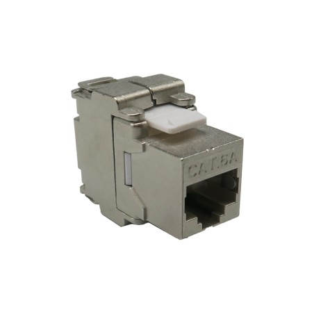 Connecteur Keystone RJ45 Cat 6A STP