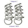 Cordons RJ45 plats Cat 7 FTP 50cm