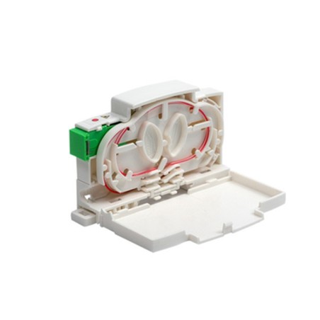 Boîtier arrivée fibre DTIO 1FO un rail DIN