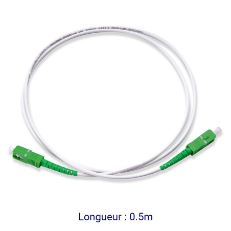Câble fibre optique box opérateur 50cm