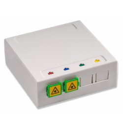 Boîtier ou prise optique PTO 4 fibres - OLTRIX FIB008