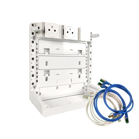 Support Box opérateur serié 250 avec cordon RJ45