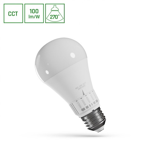 Ampoule LED E27 CCT 10W 1100 lumens