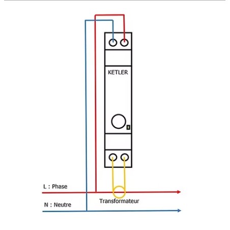 Compteur électrique Wifi KETLER KE6309W