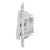 Odace Double interrupteur ou poussoir S920214