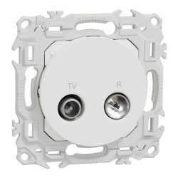 Odace Prise TV/FM sorties coaxiales - S920451