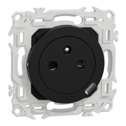 Odace Prise de courant + chargeur USB-C 18W - S940042