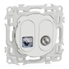 Odace Prise mixte TV + RJ45 SCHNEIDER S920141