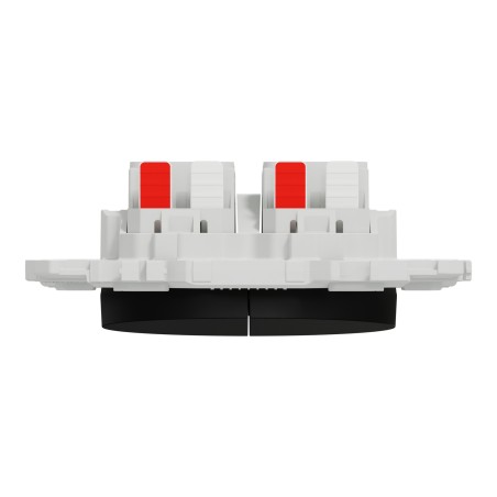 Odace Double interrupteur ou poussoir