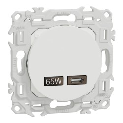 Odace Chargeur USB-C 65W forte puissance - S920406