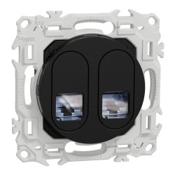 Odace Prise double RJ45 Catégorie 6 STP grade 2/3 - S940486