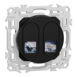 Odace Prise double RJ45 Catégorie 6A STP grade 3 - S940487