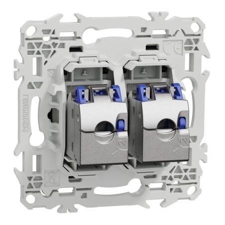 Odace Prise double RJ45 SCHNEIDER