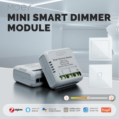 Variateur micromodule Zigbee MOES M-105-M