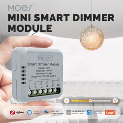 Variateur micromodule Zigbee 3.0 2 canals MOES ZM-105B-M