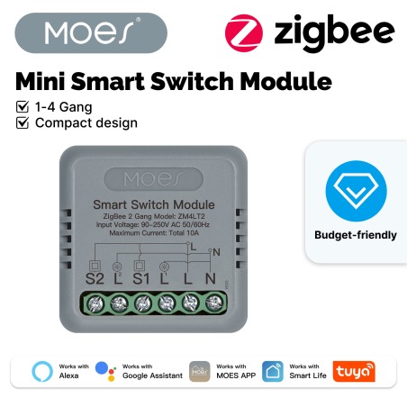 Micromodule ON/OFF ZigBee MOES