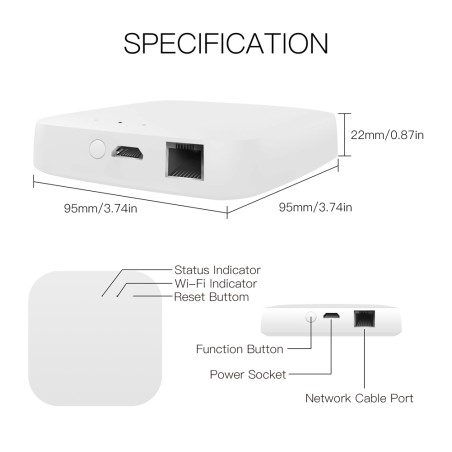 Box domotique multimode ZigBee MHUB-MS