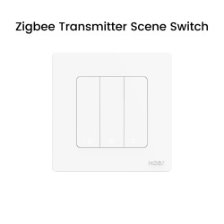 Interrupteur sans fil Zigbee 3 boutons - MOES ZT-SR-EU3-WH