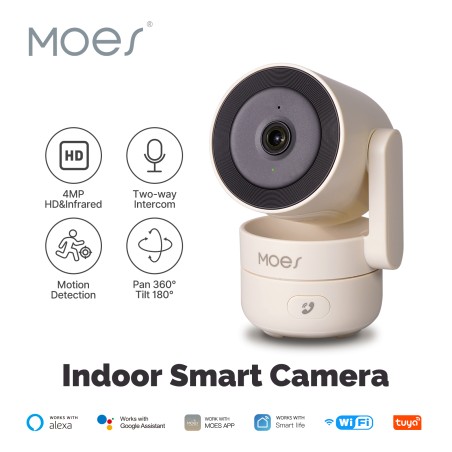 Caméra connectée WIFI MOES