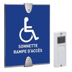 Kit carillon PMR avec flash portée 350m - URMET 43118