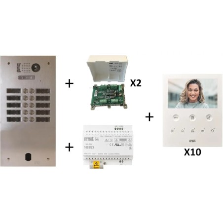 Kit vidéo préprogrammé URMET KV83/210