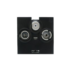 Prise TV-R SAT Living Now 2 modules BTK4210M2D