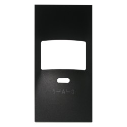 Enjoliveur détecteur Living Now 2 modules noir BTKG17SL