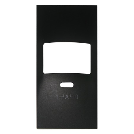 Enjoliveur détecteur Living Now 2 modules noir