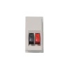 Prise haut parleur Living Now 1 module blanc
