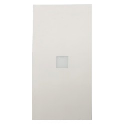 Enjoliveur Living Now blanc commande lumineux BTKW01M2X