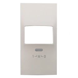 Enjoliveur détecteur Living Now 2 modules blanc BTKW17SL