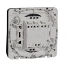 Mureva Double poussoir lumineux SCHNEIDER