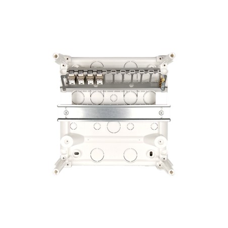 Coffret communication 4 RJ45 CAT 6A Grade 3 TV 1R