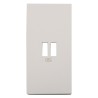 Enjoliveur chargeur USB Living Now 2 modules blanc