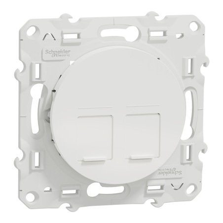 Odace Prise double RJ45 SCHNEIDER S520485