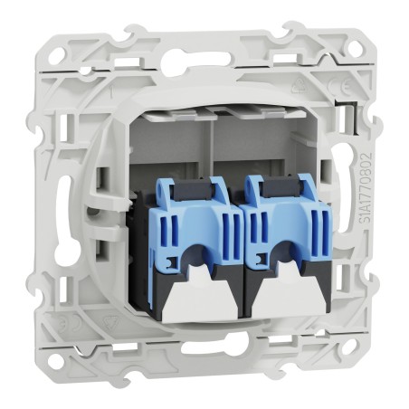 Odace Prise double RJ45 SCHNEIDER
