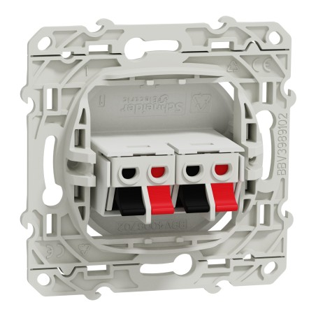 Odace Prise haut parleurs SCHNEIDER