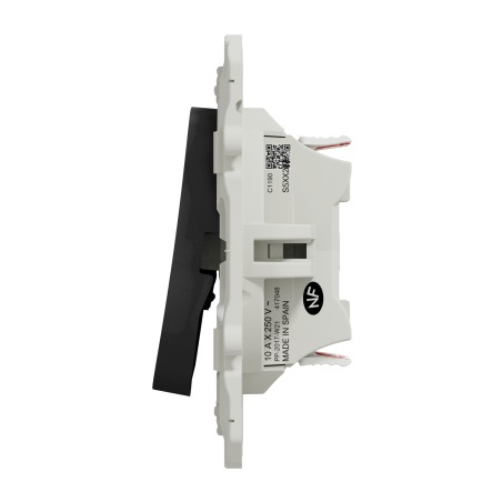 Odace Double interrupteur ou poussoir S540214